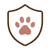 Pet-safe materials icon